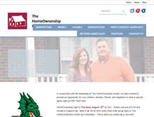 Tablet Screenshot of homeownershipdayton.org